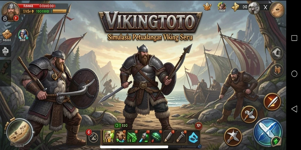 Gameplay VIKINGTOTO yang mendebarkan dengan petualangan Viking.