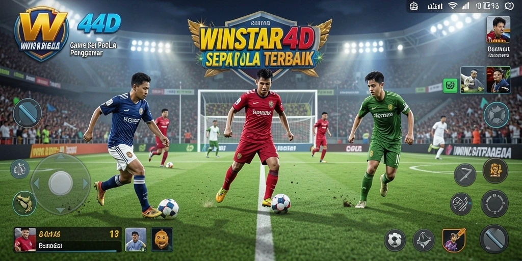 Tampilan gameplay seru dalam aplikasi WINSTAR4D.